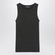 'S Max Mara Green Ribbed Tank Top In Wool And Cashmere