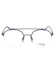 Calvin Klein Satin Navy Metal Optical Glasses