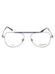 Calvin Klein Satin Silver Metal Optical Glasses
