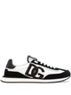 Dolce & Gabbana Suede And Mesh Dg Cushion Sneakers