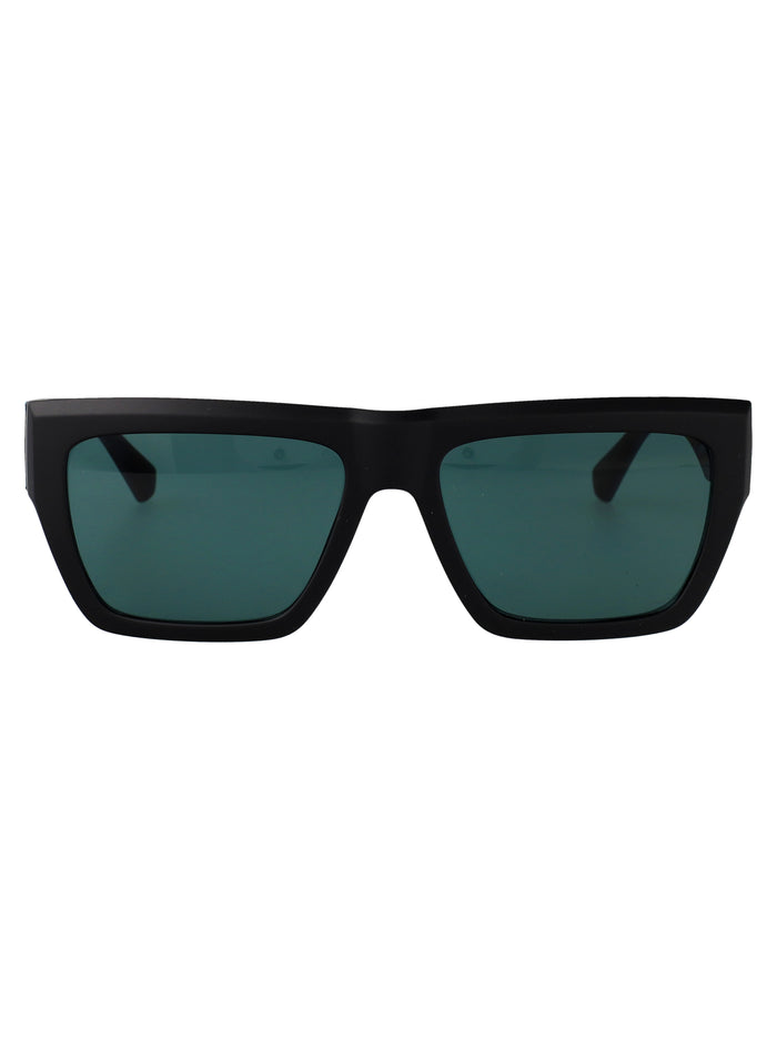 Calvin Klein Jeans Matte Black Metal Sunglasses