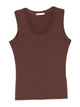 Patrizia Pepe Brown Viscose Elastan Top