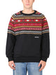 Marcelo Burlon Felpa In Lana E Cotone