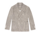 Circolo 1901 Beige Cotton Double-Breasted Jacket