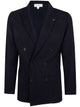 Lardini Double Breasted Jacquard Knitted Jacket