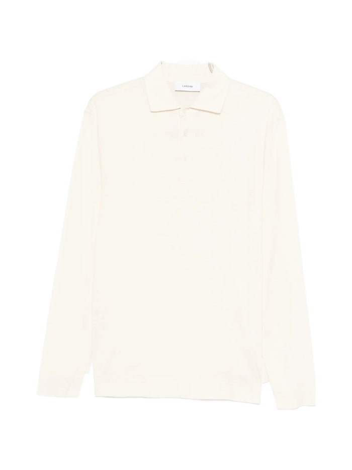 Lardini Long-Sleeved Polo Shirt