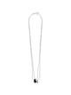 Isabel Marant Black Silver Brass Necklace
