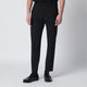 Pt01 Black Woolblend Trousers