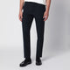 Pt01 Dieci Trousers In Blue Wool Blend
