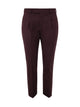 Pt01 One Pleat Trousers With In Seam Pockets