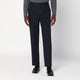 Pt01 Navy Blue Cotton Trousers