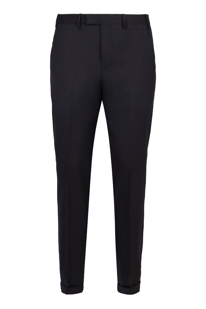 Pt01 Travel Wool Blend Trousers