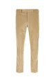 Pt Torino Beige Stretch Corduroy Pant