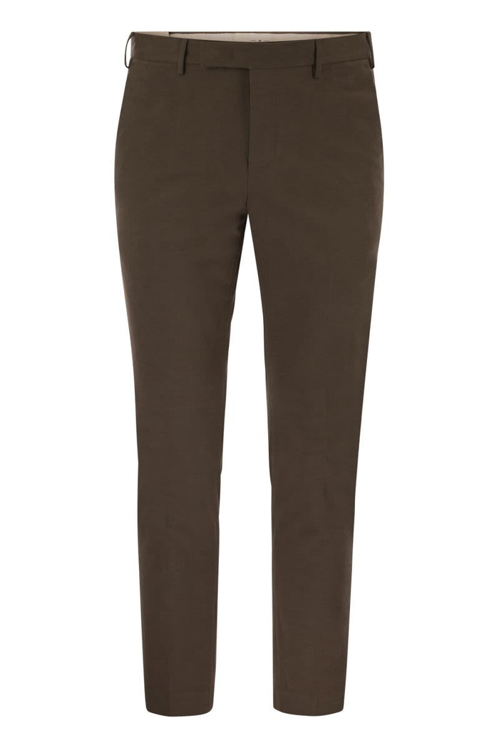 Pt Torino Dieci - Cotton Trousers