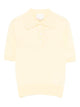 A.p.c. Cotton Polo Shirt With Jacquard Logo