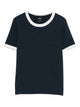 A.p.c. Contrasting-Trims T-Shirt