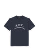 Asics X Apc Navy Blue Cotton Apc T-Shirt Polo