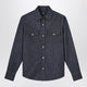 A.p.c. Indigo Blue Denim Western Shirt