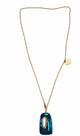 Marni Teal Brass Jewelry