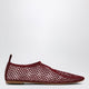 Senso Mesh Fabric Ballerinas Merlot
