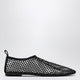 Senso Ebony-Colored Mesh Fabric Ballet Flats