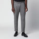 Pt Torino Tailored Slim-Fit Trousers With Micro Herringbone Pattern