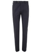 Pt01 Flat Front Trousers With Diagonal Pockets