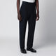 Pt Torino Blue Cotton Trousers