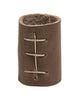 Ag10 Alberto Gallinari Leather And Silver Ring
