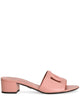 Dolce & Gabbana Calf Leather Flat Slides