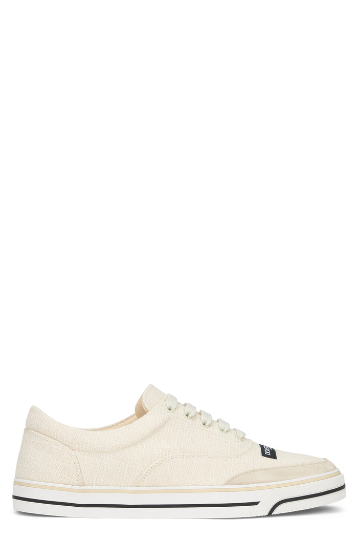 Dolce & Gabbana Sneaker Dg Sailing In Linen