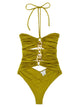 Elisabetta Franchi Chain One-Piece Swimsuit