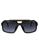 Carrera Matte Black Gold Injectate Sunglasses