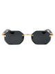 Cartier Sunglasses Ct0439s 001 Gold Black Grey 54/19/145