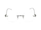 Cartier Eyeglasses Ct0646o 002 Silver Silver Transpa 54/19/135