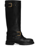 Dolce & Gabbana Knee-High Boots With Buckle Detailing