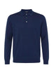 Drumohr Long Sleeve Logo Polo
