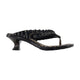 Ganni Melissa Thong Kitten Sandals - - Synthetic - Black