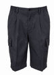 Devore Dark Grey Cotton Shorts