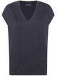 Anneclaire Short Sleeves V Neck Sweater
