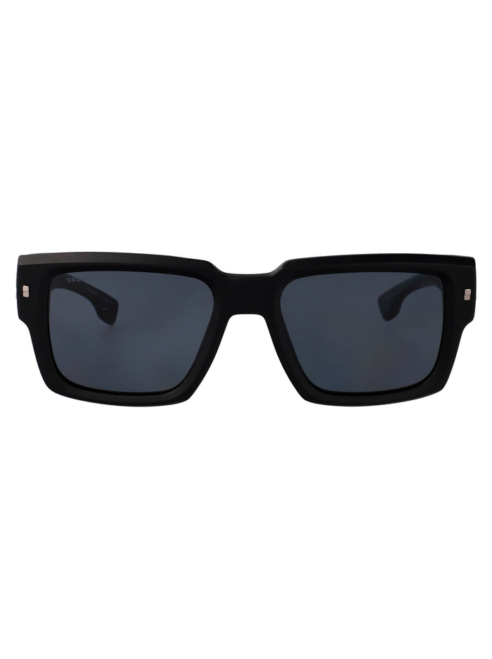 Dsquared2 Matte Black Acetate Sunglasses
