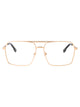 Dsquared2 Rose Gold Metal Glasses