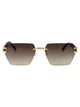 Dsquared2 Gold Metal Sunglasses