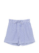 Parosh Striped Cotton Shorts