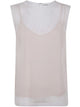 Parosh Semi Sheer T Shirt