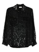 Parosh Black Shirt