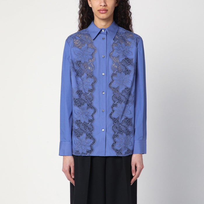 P.a.r.o.s.h. Embroidered Cotton Shirt