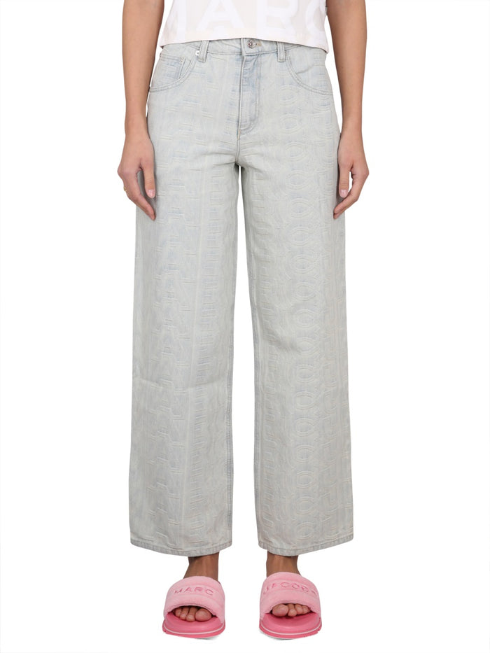 Marc Jacobs Monogram Denim Jeans