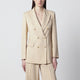 Parosh Champagne Doublebreasted Jacket