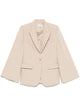 Parosh Single-Breasted Blazer Jacket